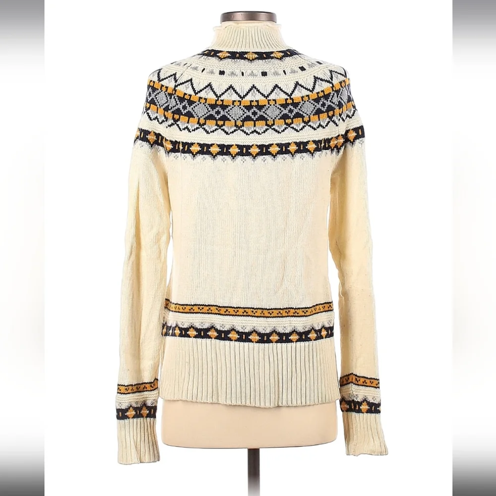 J.Crew Rollneck Fair Isle Sweater - Picture 3 of 3